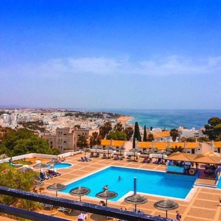 Fabulous Sea View Studio Near Old Town Albufeira Exterior photo